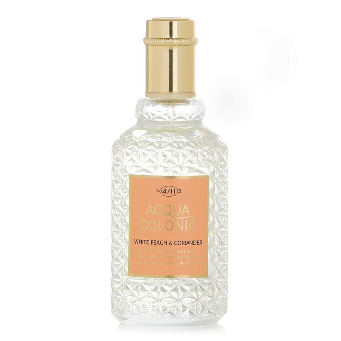 4711 Acqua Colonia White Peach & Coriander Eau De Cologne Spray 50ml