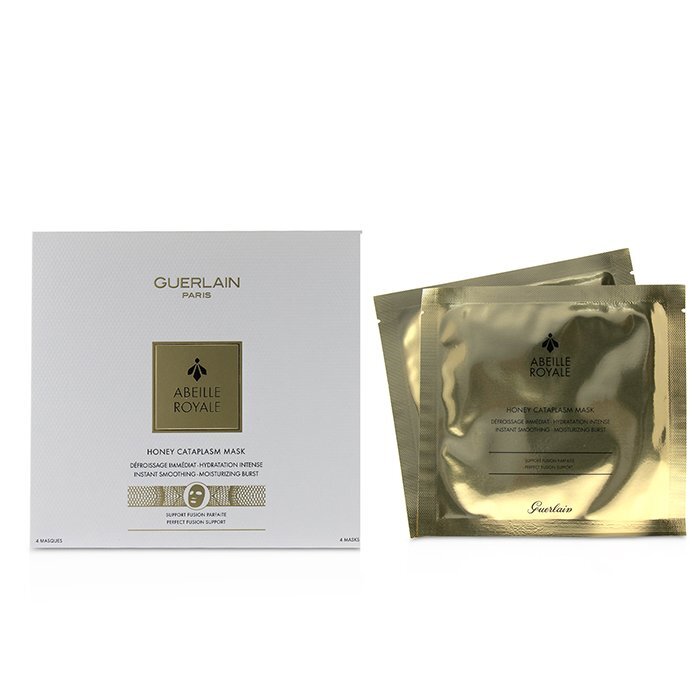 Masque Cataplasme au Miel Abeille Royale Guerlain 4 feuilles
