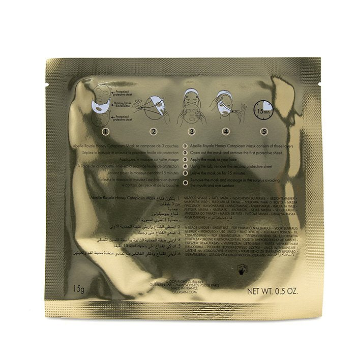 Masque Cataplasme au Miel Abeille Royale Guerlain 4 feuilles