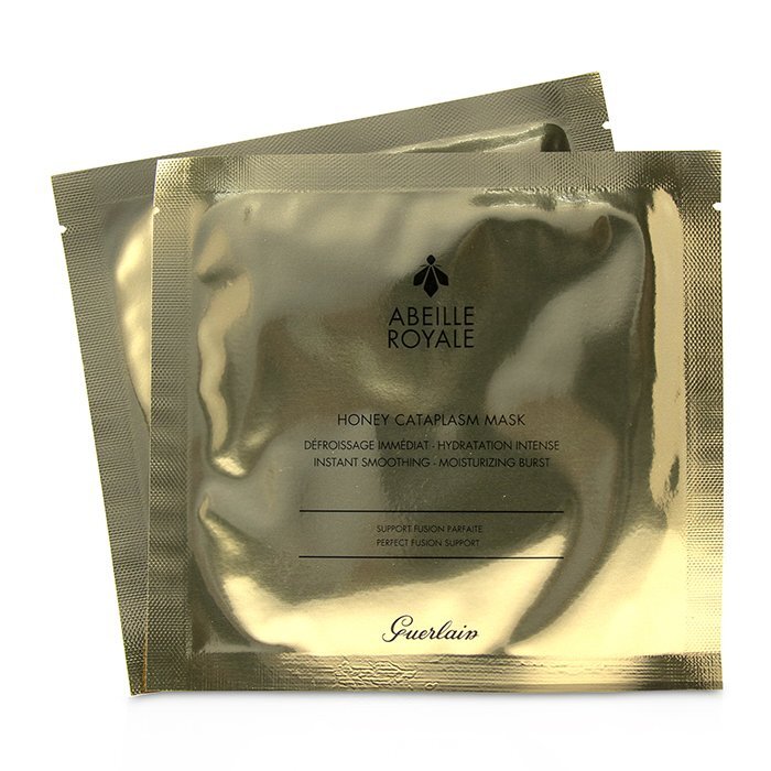 Masque Cataplasme au Miel Abeille Royale Guerlain 4 feuilles