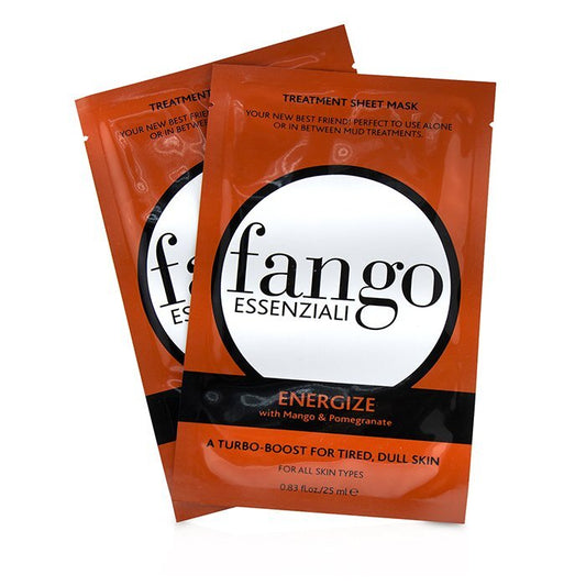 Borghese Fango Essenziali Energize Treatment Sheet Masks 4x25ml/0.83oz