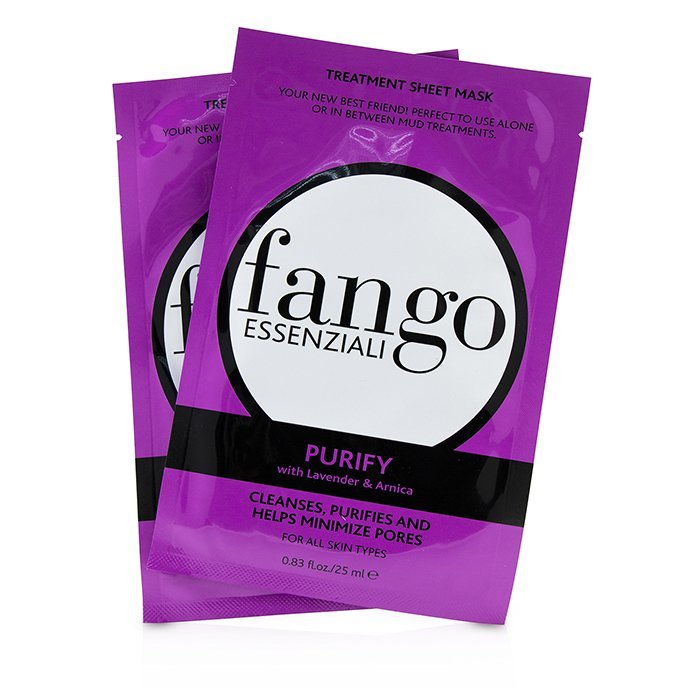 Borghese Fango Essenziali Purify Treatment Sheet Masks 4x25ml/0.83oz