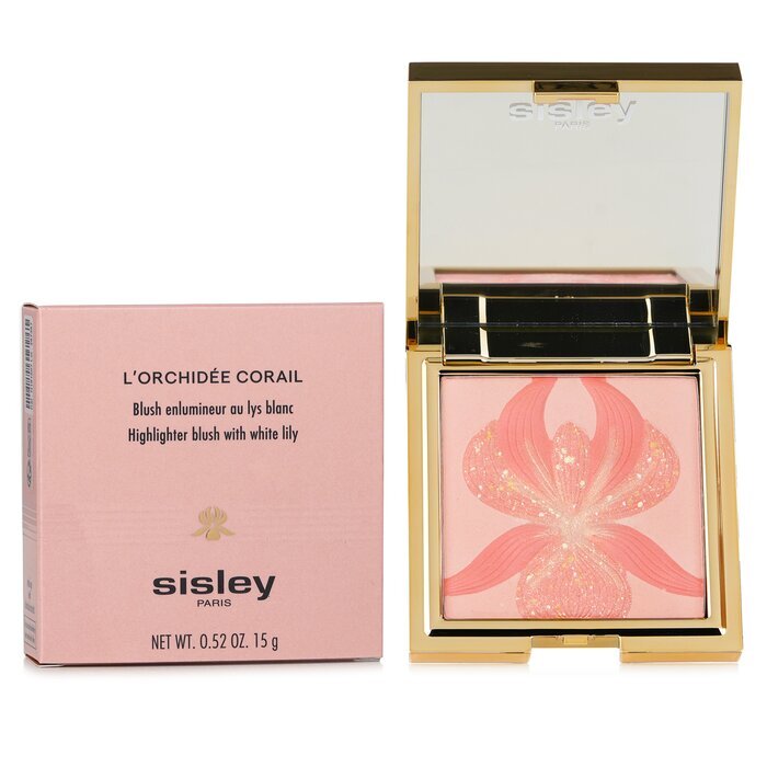 Sisley L'Orchidee Highlighter Blush With White Lily - Corail 15g/0.52oz