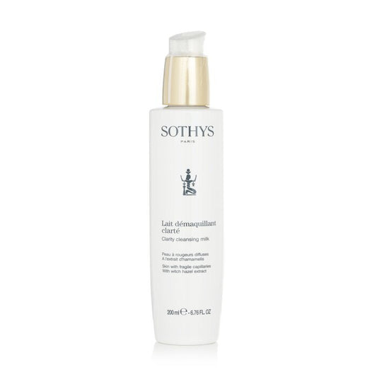 Sothys Clarity Cleansing Milk - For Skin With Fragile Capillaries, With Witch Hazel Extract 200ml/6.76oz