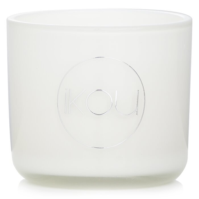 iKOU Essentials Aromatherapy Natural Wax Candle Glass - Joy (Australian White Flannel Flower) 85g