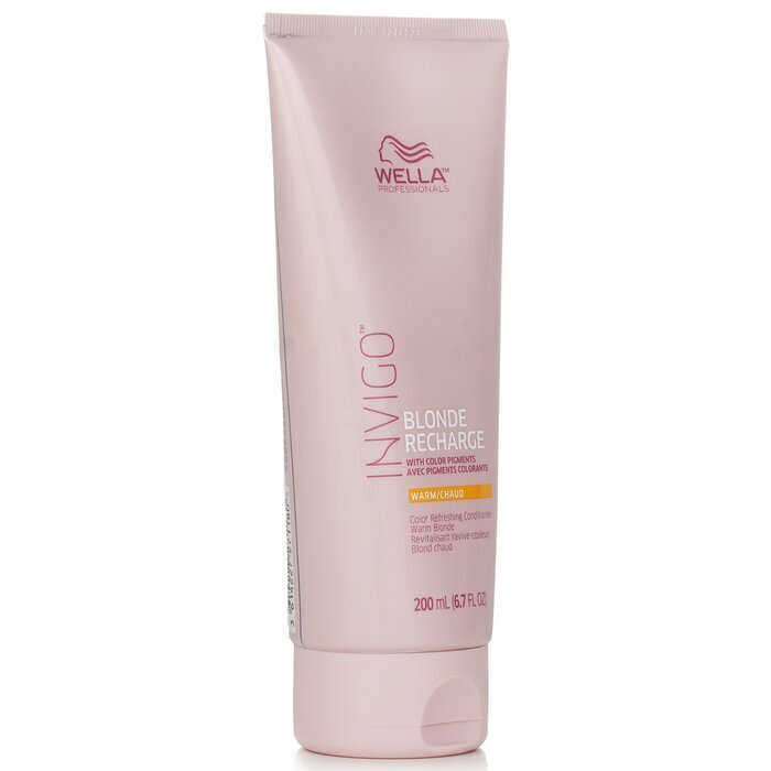 Wella Invigo Blonde Recharge Color Refreshing Conditioner - # Warm Blonde 200ml/6.7oz