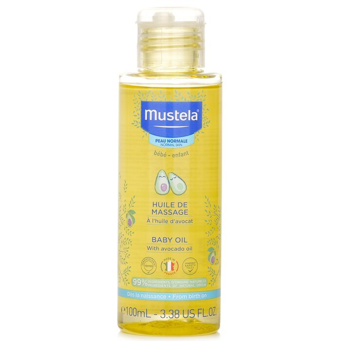 Mustela Baby Oil (For Normal Skin) 100ml/3.38oz