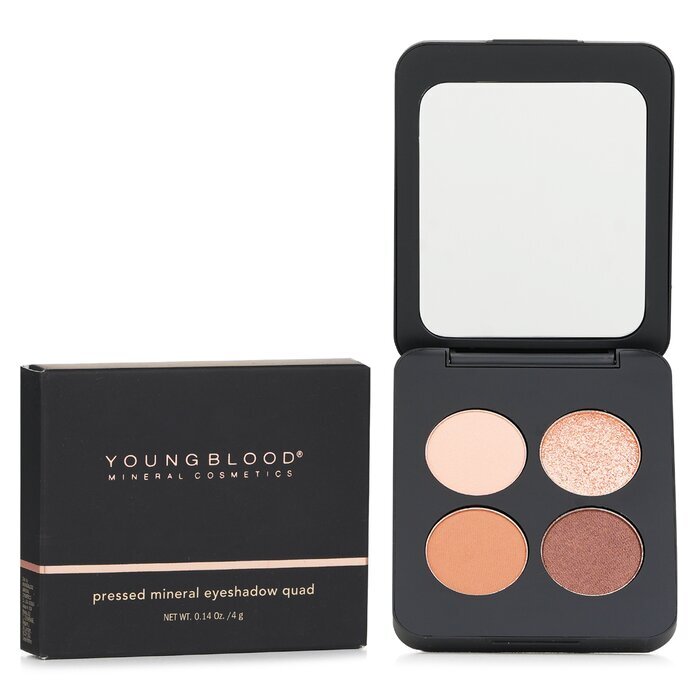 Youngblood Pressed Mineral Eyeshadow Quad - Sweet Talk 4g/0.14oz