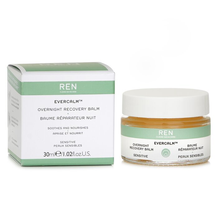 Ren Evercalm Overnight Recovery Balm (For Sensitive Skin) 30ml/1.02oz