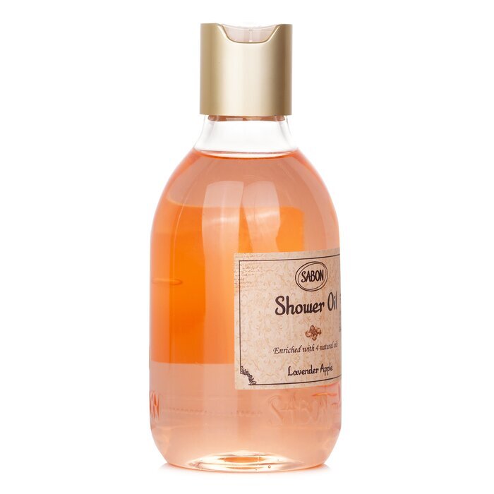 Sabon Shower Oil - Lavender Apple (Plastic Bottle) 300ml/10.1oz