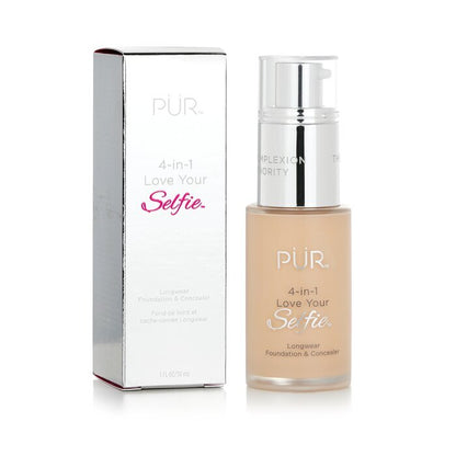 PUR (PurMinerals) 4 in 1 Love Your Selfie Longwear Foundation & Concealer - #LG5 Ivory (Fair Skin With Golden Undertones) 30ml/1oz