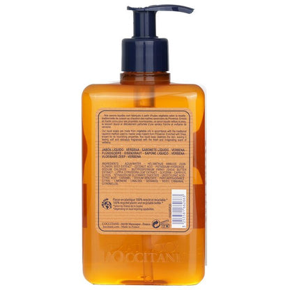 L'Occitane Verveine (Verbena) Liquid Soap For Hands & Body 500ml/16.9oz