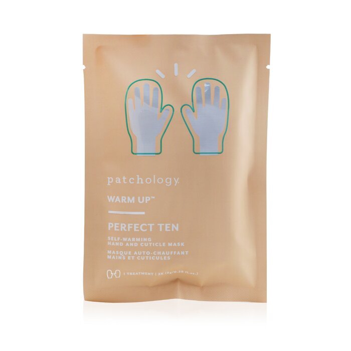 Patchology Warm Up Perfect Ten Self-Warming Hand & Cuticle Mask (1 Treatment) 2x8g/0.28oz