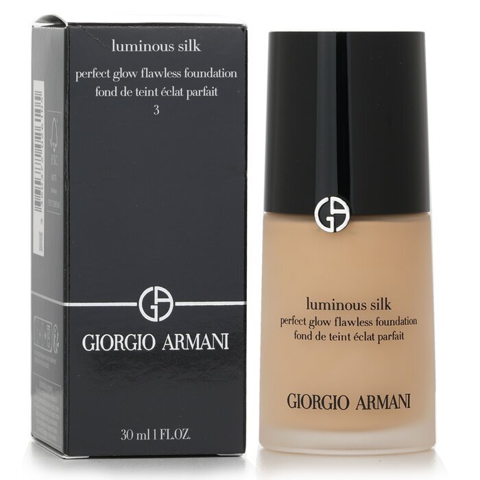 Giorgio Armani Luminous Silk Foundation -  3 (Pale Peach) 30ml