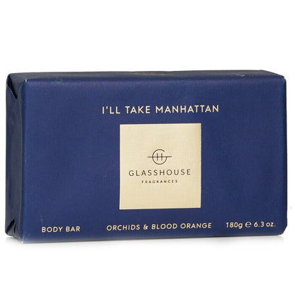 Glasshouse Body Bar - I'll Take Manhattan (Orchids & Blood Orange) 180g/6.3oz