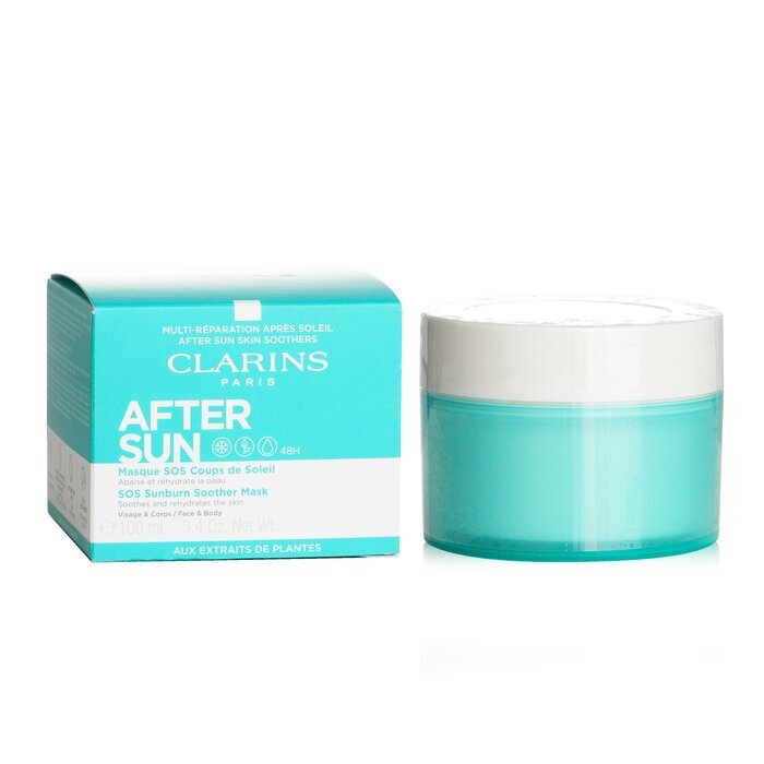 Clarins After Sun SOS Sunburn Soother Mask - For Face & Body 100ml/3.4oz