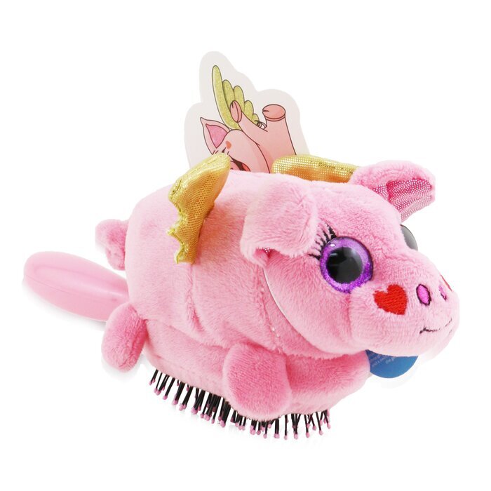 Wet Brush Plush Brush - # Flying Pig 1pc