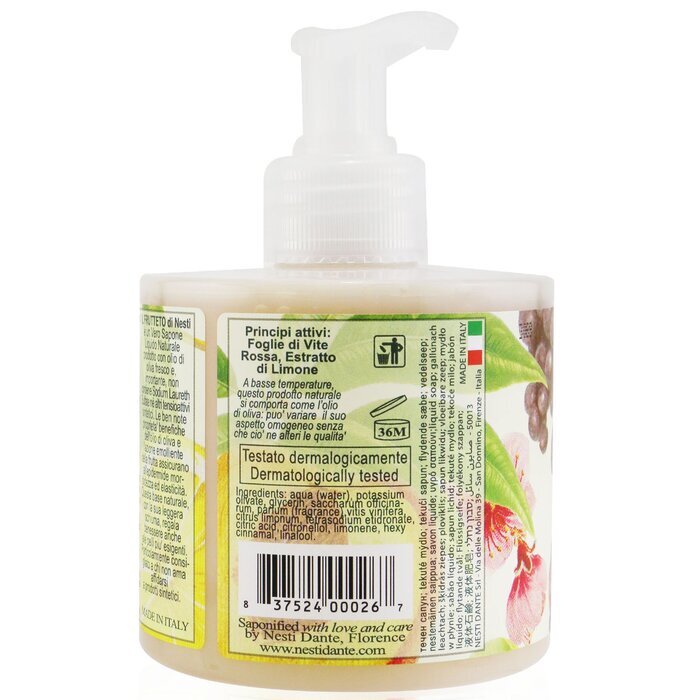 Nesti Dante Natural Liquid Soap - Il Frutteto Liquid Soap 300ml/10.2oz