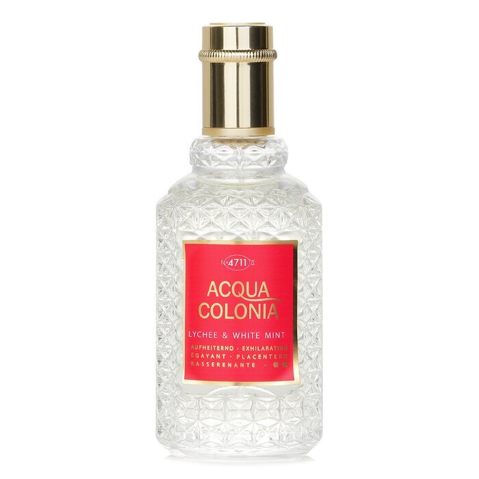 4711 Acqua Colonia Lychee & White Mint Eau De Cologne Spray 50ml