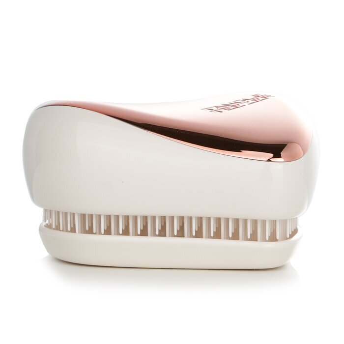 Tangle Teezer Compact Styler On-The-Go Detangling Hair Brush - # Ivory Rose Gold 1pc