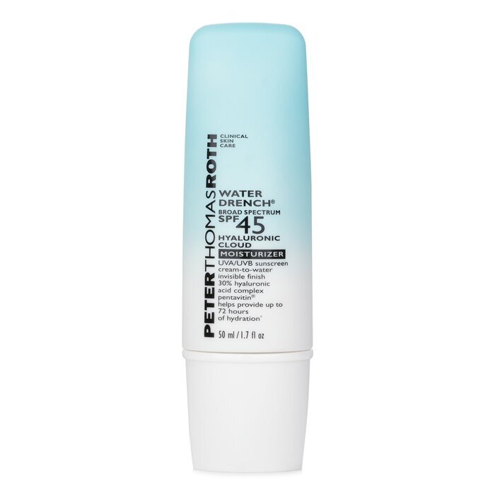 Peter Thomas Roth Water Drench Hyaluronic Cloud Moisturizer SPF 45 UVA/UVB Sunscreen 50ml/1.7oz