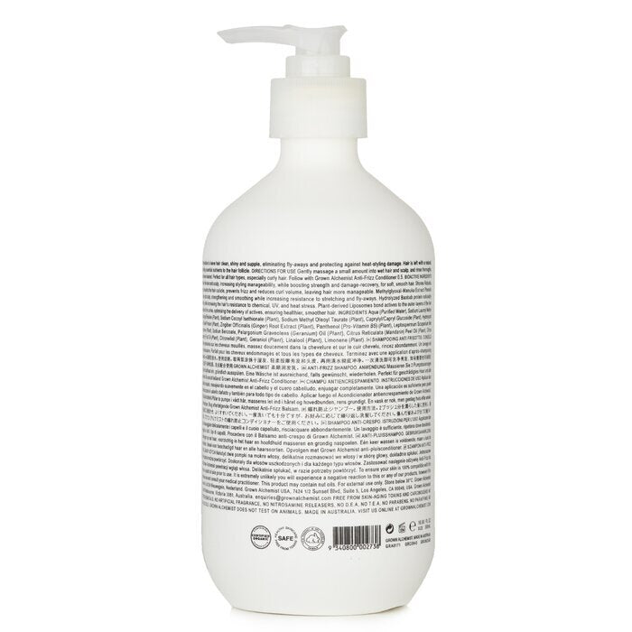 Grown Alchemist Anti-Frizz - Shampoo 0.5 500ml/16.9oz