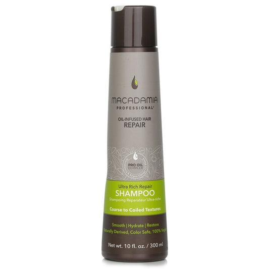 Macadamia Natural Oil Professional Ultra Rich Repair Shampoo (Coarse to Coiled Textures) 300ml/10oz