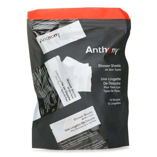 Anthony Shower Sheets - All Skin Types 12sheets