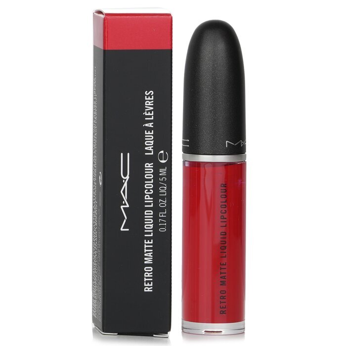 MAC Retro Matte Liquid Lipcolour - # 104 Fashion Legacy (Intense Fire Truck Red) (Matte) 5ml/0.17oz