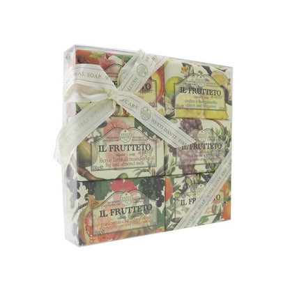 Nesti Dante Il Frutteto Soap Gift Set (#Peach & Melon, #Citron & Bergamot, #Fig & Almond Milk, #Red Grapes & Blueberry, #Pomegranate & Blackcurrant, #Olive Oil & Tangerine) 6x150g/5.3oz