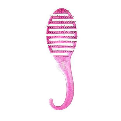 Wet Brush Shower Detangler - # Pink Glitter 1pc