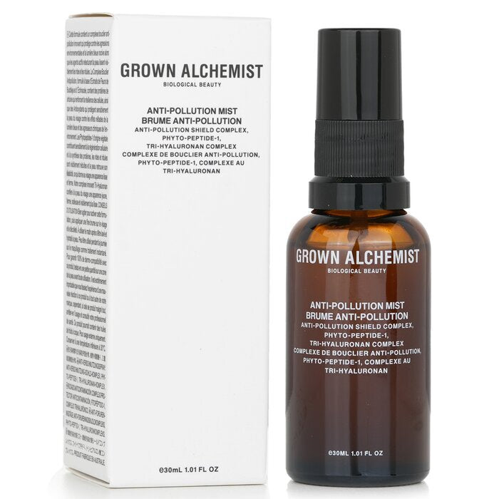 Grown Alchemist Anti-Pollution Mist - Anti-Pollution Shield Complex, Phyto-Peptide-1, Tri-Hyaluronan Complex 30ml/1.01oz