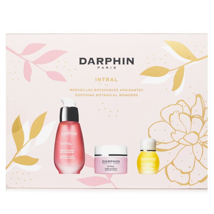 Darphin Intral Soothing Botanical Wonders Set: Soothing Serum 30ml+ Soothing Cream 5ml+ Chamomile Aromatic Care 4ml 3pcs