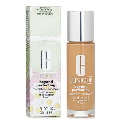 Clinique Beyond Perfecting Foundation & Concealer - # WN 24 Cork 30ml/1oz