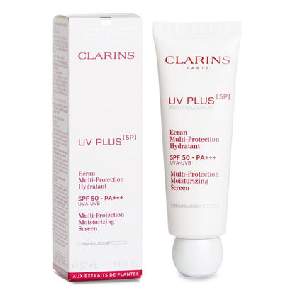 Clarins UV Plus [5P] Anti-Pollution Multi-Protection Moisturizing Screen SPF 50 - Translucent 50ml/1.6oz