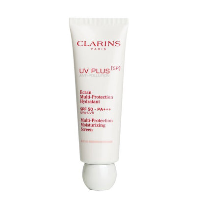 Clarins UV Plus [5P] Anti-Pollution Multi-Protection Moisturizing Screen SPF 50 - Rose 50ml/1.6oz