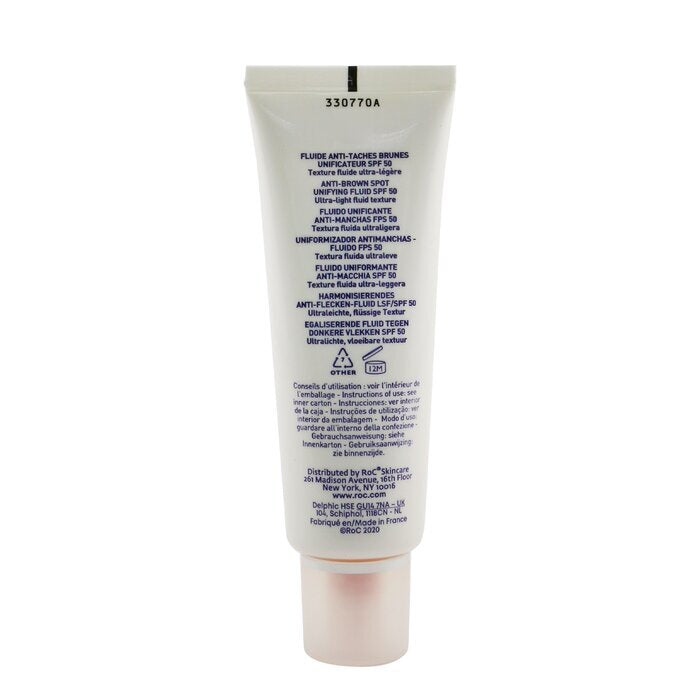 ROC Soleil-Protect Anti-Brown Spot Unifying Fluid SPF 50 UVA & UVB (Visibly reduces Brown Spots) 50ml