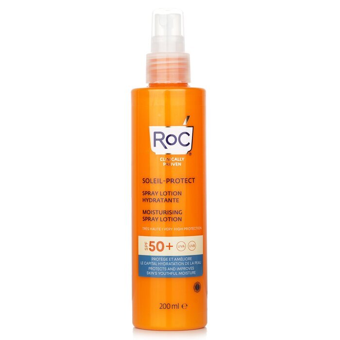 ROC Soleil-Protect Moisturising Spray Lotion SPF 50+ UVA & UVB (For Body) 200ml