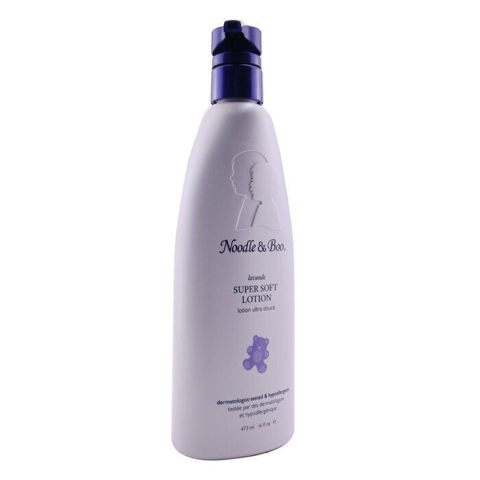 Noodle & Boo Super Soft Lotion - Lavender - For Face & Body (Dermatologist-Tested & Hypoallergenic) 473ml/16oz