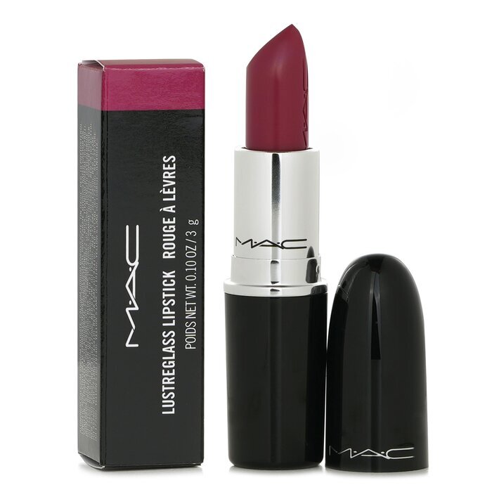 MAC Lustreglass Lipstick - # 548 Beam There, Done That (Rosy Plum Pink) 3g/0.1oz