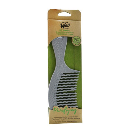 Wet Brush Go Green Treatment Comb - # Charcoal 1pc