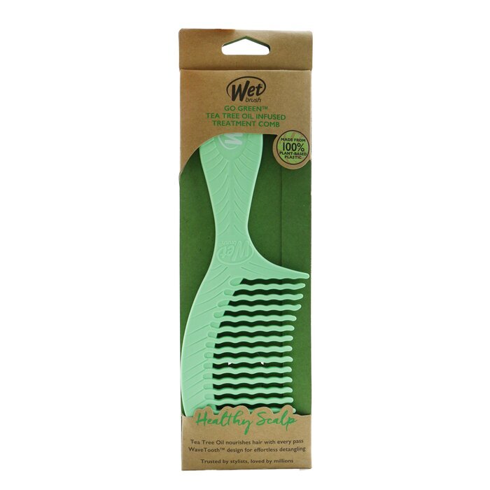 Wet Brush Go Green Treatment Comb - # Tea Tree Oil 1pc