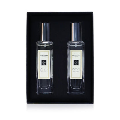 Jo Malone Peony & Blush Suede And Wood Sage & Sea Salt Cologne Duo Set 2x30ml