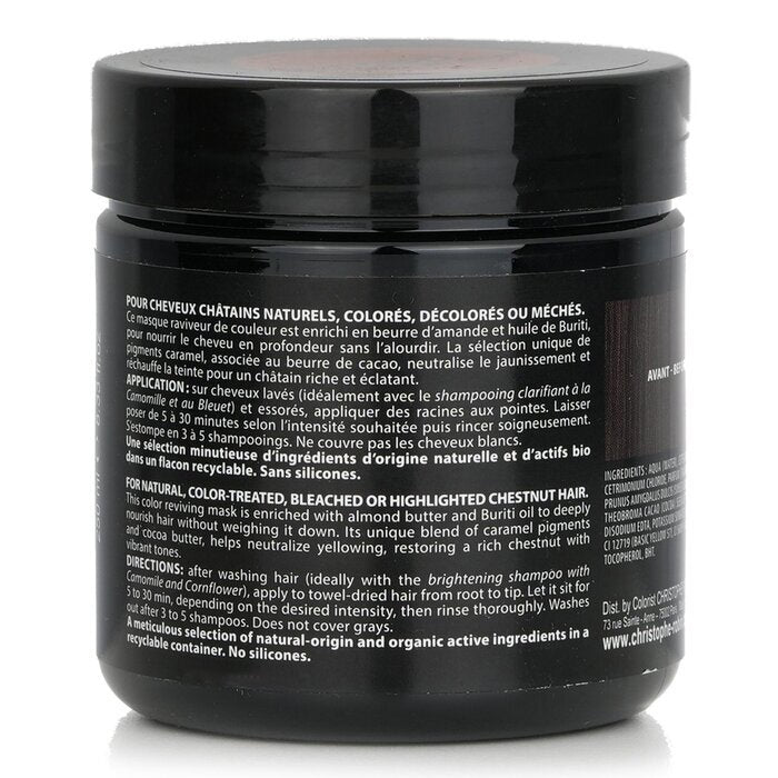 Christophe Robin Shade Variation Mask (Enhances Color & Deeply Nourishes) - Warm Chestnut 250ml/8.33oz