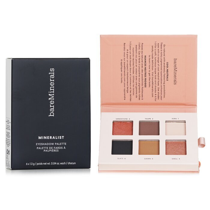 BareMinerals Mineralist Eyeshadow Palette (6x Eyeshadow) - # Ultranatural 6x1.3g/0.04oz