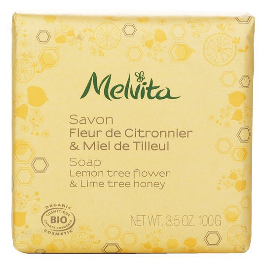 Melvita Soap - Lemon Tree Flower & Lime Tree Honey 100g/3.5oz