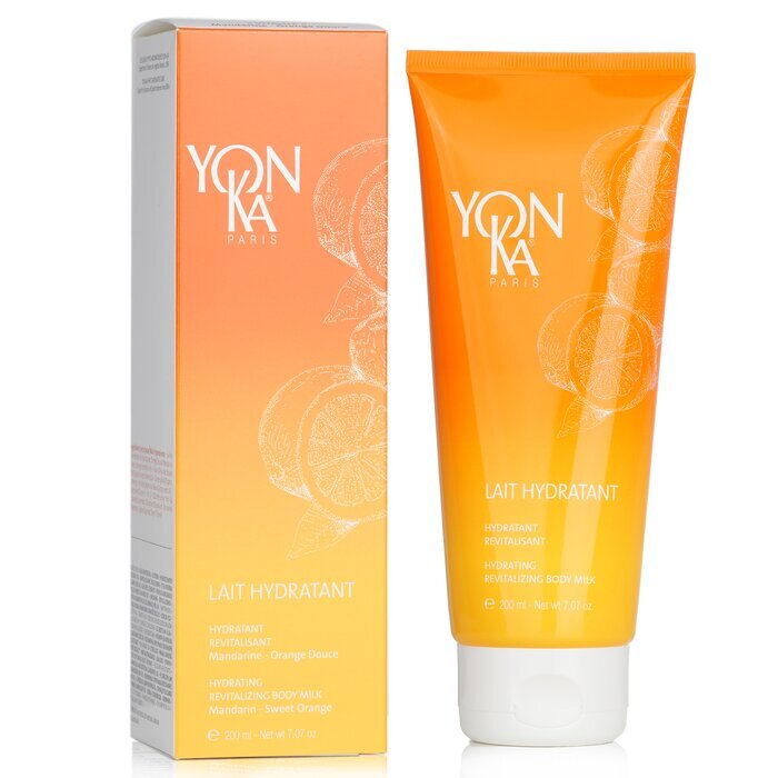 Yonka Lait Hydratant Hydrating, Revitalizing Body Milk - Mandarin 200ml/7.07oz