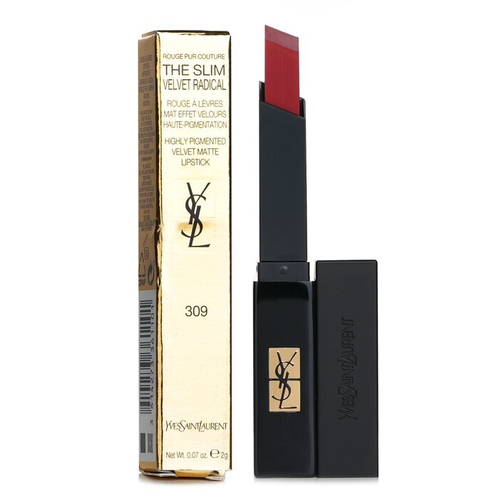 Yves Saint Laurent Rouge Pur Couture The Slim Velvet Radical Matte Lipstick - # 309 Fatal Carmin 2g/0.07oz