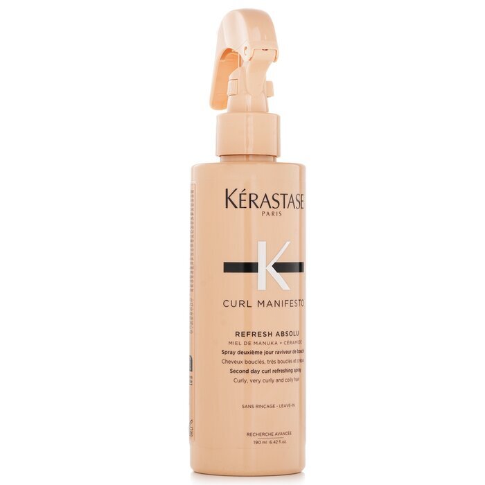 Kerastase Curl Manifesto Refresh Absolu Second Day Curl Refreshing Spray (For Curly, Very Curly & Coily Hair) 190ml/6.4oz