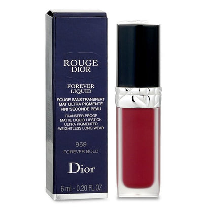 Christian Dior Rouge Dior Forever Matte Liquid Lipstick - # 959 Forever Bold 6ml/0.2oz